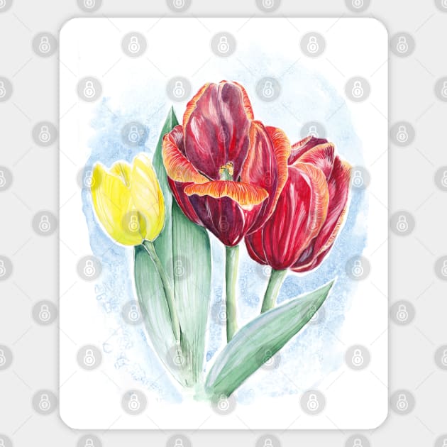 Tulips Sticker by feafox92